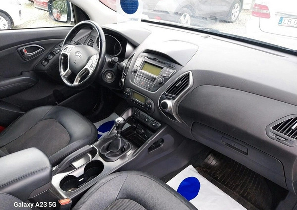 Hyundai ix35 cena 47400 przebieg: 168000, rok produkcji 2014 z Węgorzewo małe 67